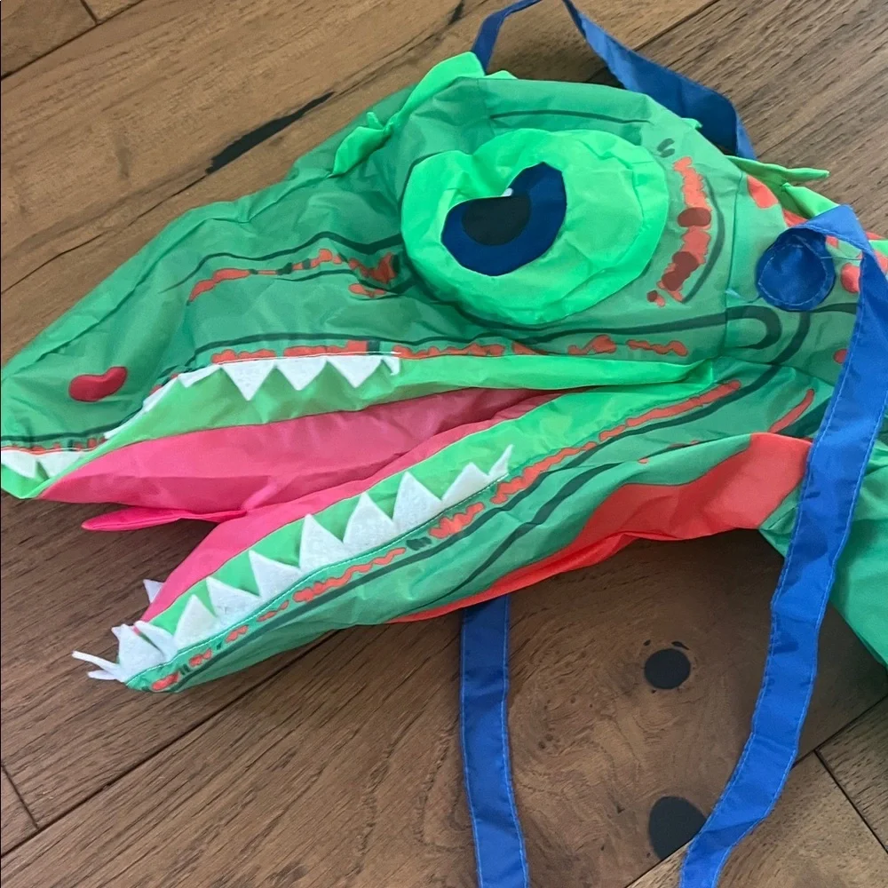 Inflatable Dinosaur Costume for Kids - Green Raptor
